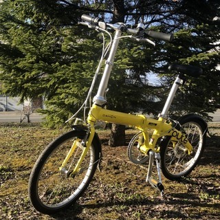 新車】キャプテンスタッグ アルミフレーム折り畳自転車7段変速シマノ 