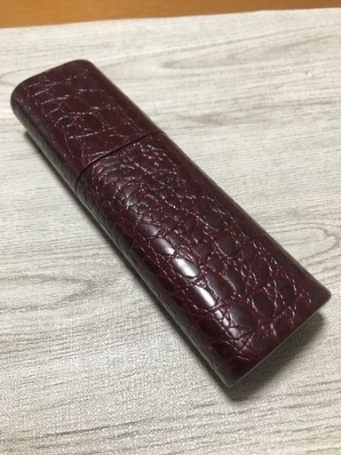 モンブラン クロコ 赤 ペンケース MONTBLANC (モンブラン) ペンケース