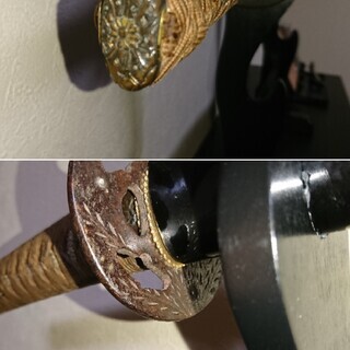 値下げ】日本刀 脇差 拵 本物 美術品 古美術