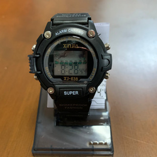 デジタル腕時計 ローガン 01 新品　生活防水
