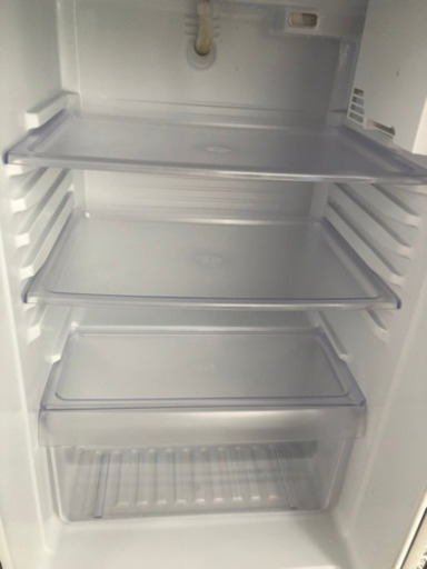 2ドア冷蔵庫 AQUA シルバー 2015年製