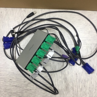 【急募・引取限定】SANWA 切替器 VGA 1:4 5台接続 ...