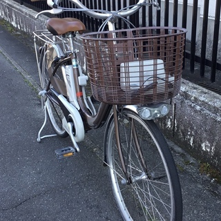 ＜動作・美品＞パナソニック・電動アシスト自転車 ViVi ライトU・ENDU43T 動作・美品＞パナソニック・電動アシスト自転車 ViVi ライトU・ENDU43T