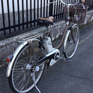 動作・美品＞パナソニック・電動アシスト自転車 ViVi ライトU・ENDU43T