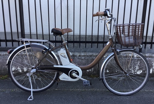 ＜動作・美品＞パナソニック・電動アシスト自転車 ViVi ライトU・ENDU43T