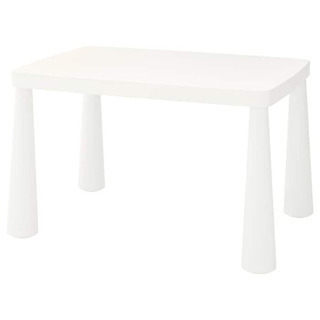 IKEAの子ども用テーブル白 - 家具