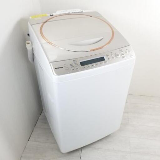 中古 高年式 洗濯10.0kg 乾燥5.0Kg 全自動洗濯乾燥機 東芝 AW-10SV3M 2016年製 Ag＋抗菌メガシャワー洗浄 まとめ洗い 大容量 便利 6ヶ月保証付き