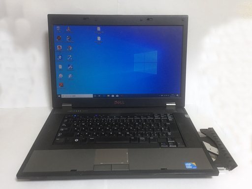 office2019入り　DELLのLatitude E5510　新品SSD　DVD　大画面15インチ