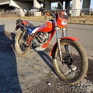 発送可★ホンダ TLR200 MD09 動画有 レストアベースに★交換下取り上取り可札幌 発送可☆ホンダ TLR200 MD09 動画有 レストアベースに☆交換下取り上取り
