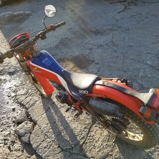 発送可☆ホンダ TLR200 MD09 動画有 レストアベースに☆交換下取り上取り