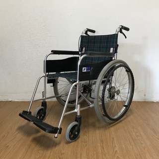 即日受渡❣️MiKi製 軽量折りたたみ車椅子　4500円