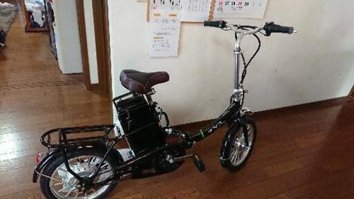 【終了】新品の電動フル自転車