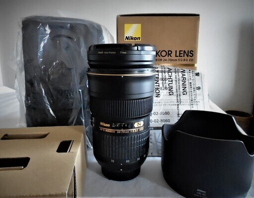 ニコン　Nikon AF-S 24-70mm f2.8G  ED ズームレンズ　美品