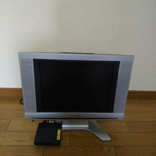 地デジチューナー、液晶アナログテレビ