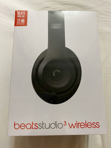 Beats Studio 3 wireless ノイズキャンセリング アップルのインターナショナル保証付き