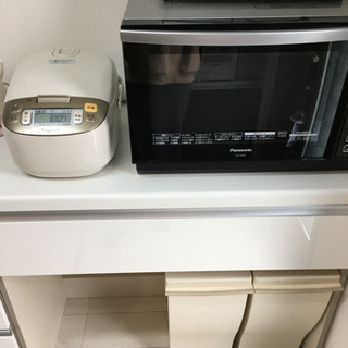 4/24まで出品 クリナップ  カップボード  90cm×2セット+天板