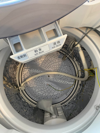 シャープ　洗濯機8kg　2019年製 ES-GV8C-S 美品