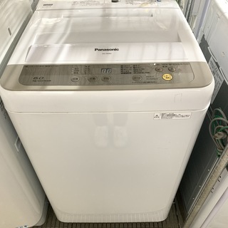 パナソニック　6kg 全自動洗濯機　NA-F60B9　2015年