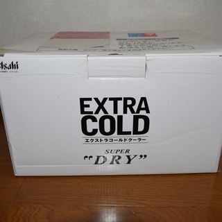 SUPER"DRY”　EXTRA　COLD　クーラー　非売品　手...