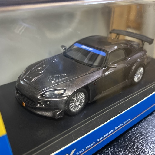 1/43 HONDA S2000 AP2 スプーン SPOON モデルカー ムーンロック・メタリック