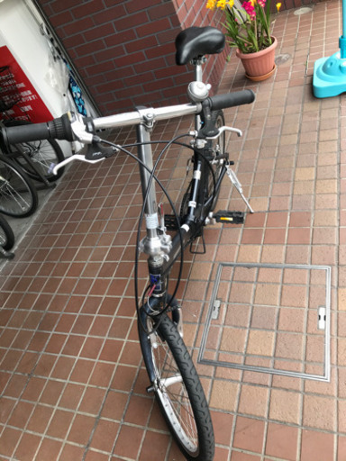 20インチ 軽量アルミフレーム 外装7段変速付き 折り畳み自転車 DAHON