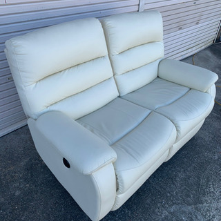 山武市　配達も可　ニトリ　使用1年未満　電動　ソファー　リクライニング　中古