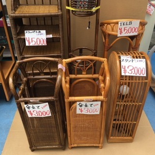 ☆未使用品　 籐（ラタン）センターテーブル　【ナチュラル】おしゃれ　インテリア　￥15,000！！