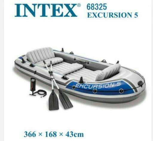 【新品・未使用・展示品】INTEX 68325 EXCURSION 5\nインテックス エクスカーション 5(人乗)