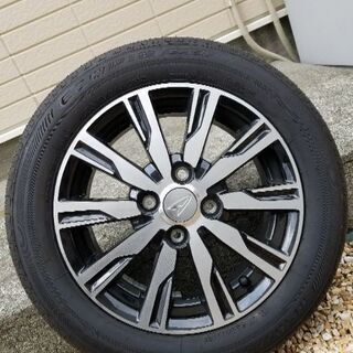 19年式　155/65R14ダイハツ純正ホイールセット美品　ブリジストン