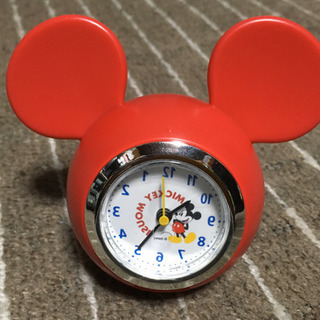 ミッキーの形の時計
