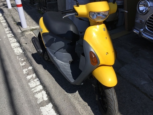 【引き取り先が決まりました】フルレストア　レッツ４ＦＩ　まるで新車　希少の純正ＯＰ小物入付