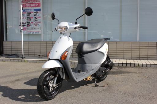 SUZIKI レッツ4　FI 4スト　ホワイト