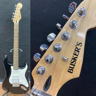 ③　BUSKER'S　バスカーズ　エレキギター　BH1/BK　ス...