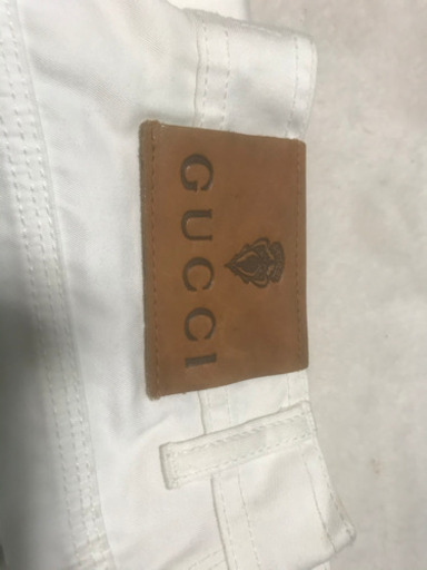 GUCCIのパンツ　ホワイト　新品(4/20 値下げ)