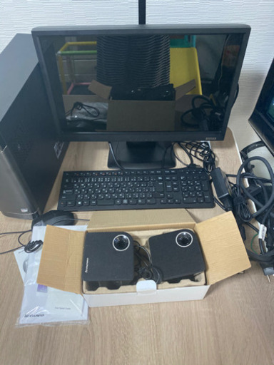 フルセットLenovoディスクトップパソコン