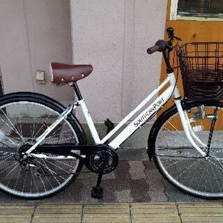 SOUTHERN PORT[サザンポート]26吋シティーサイクル シングル/レッドx