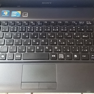 けっこうきれい】Windows10 i3 ブルートゥース搭載 SONYモバイルノート 