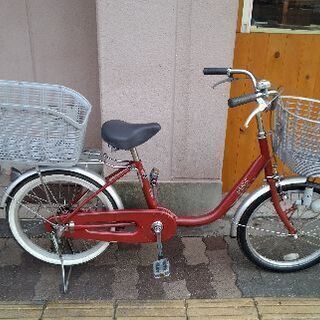 BREEZE 20吋(後)バスケット付きファミリーミニサイクル シングル 