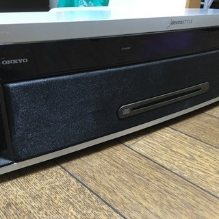 家電　ONKYO　iPod接続オーディオ