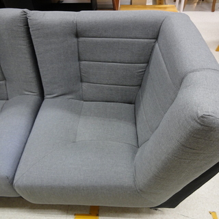 4人掛けソファ ファブリックソファ グレー【ユーズドユーズ名古屋天白店】