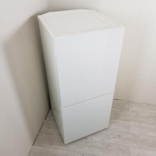 中古 110L 2ドア冷蔵庫 無印良品 RMJ-11B 2013年製 ワンルームに最適 自動霜取りファン式 単身用 一人暮らし用 新生活家電 人気 ホワイト 6ヶ月保証付き
