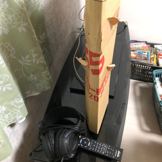 ソニー ブラビア 40インチ おまけ→TV台 ヘッドホンセット