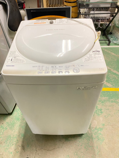東芝 洗濯機 2015年製 4.2kg AW-4S2 動作品 中古品