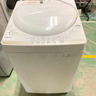 東芝 洗濯機 2015年製 4.2kg AW-4S2 動作品 中古品