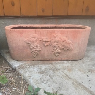 陶器の大きな植木鉢5点