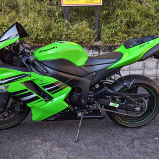 カワサキ ZX-6R P型 低走行 車検ほぼ満タン ETC付 C...