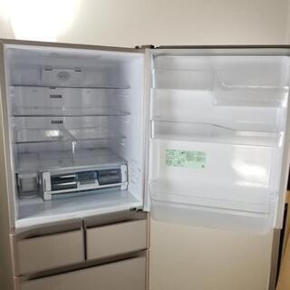 中古 店舗近郊送料格安 日立 470L 5ドア冷蔵庫 R-S4700G 2017年製 自動 