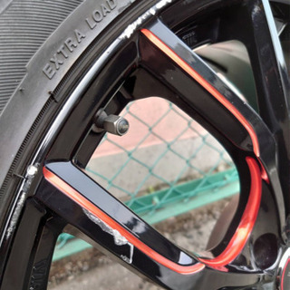 至急：18インチ・限定カラーレッド/タイヤ・ホイール付き/引取り可能