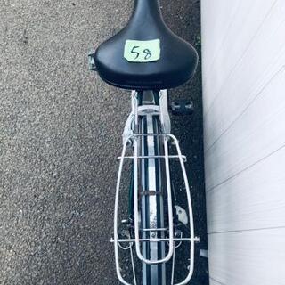 ①58番 電動自転車 ヤマハ PAS