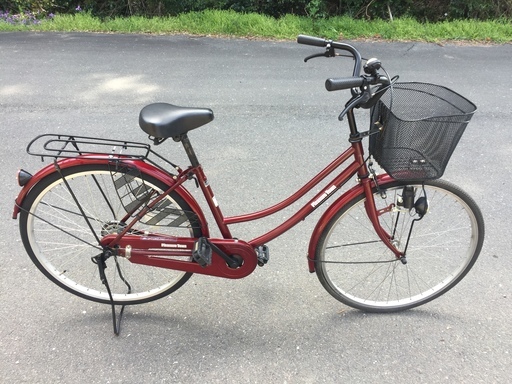 [ありがとうございました]☆安心の整備済☆シティーサイクル 26インチ 変速無し ブラウン